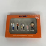 Lionel 6-24124 Carnival People Hand Painted Pewter Figures (set Of 6). Fixed Price $18.39.