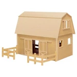 Real Good Toys Ruff 'n Rustic All American Barn Kit, 1-INCH Scale, Unfinished. Fixed Price $167.00.