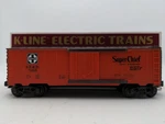 K-line K75033 Santa Super Chief Map Reefer #75033 Ex/box. Fixed Price $18.19.