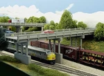 Rix Early 50' Highway Overpass - Model Railroad Bridge Kit Ho Scale #101. Fixed Price $7.83.