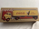 Ertl 1954 Gmc Coca Cola W/ Great Dane Semi Trailer 1:25 Scale Diecast Nib. Fixed Price $120.00.