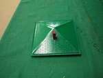 Lionel 445-7 Green Roof With Chimney. Fixed Price $7.00.