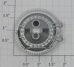 Lionel 8307-24 BGS-4 Silver Plastic Boiler Front Without Lens (10). Fixed Price $120.00.