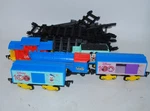 Lionel Disney 100 Battery Operated Train 712093 29 Pc Set, Used, 24 Tracks. Fixed Price $24.99.