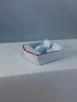 Arttista #1493 - Pedal Boat 2 Seater Scale Details Model Trains New. Fixed Price $20.35.