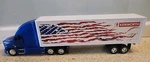 New Ray Kenworth Patriotic Tractor Trailer Toy Semi Collectible Truck T700. Fixed Price $19.99.