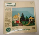 Greenleaf Village Firehouse Bandstand Sealed Model Kit No. 8025 K1. Fixed Price $30.00.