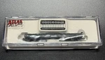 Atlas Scale Train Car #1511 Bc Rail Flat With Stakes 38173A. Fixed Price $18.26.