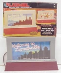 6-12761 O/O27 Scale Lionelville Animated Billboard Piece Ln/box. Fixed Price $19.99.