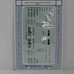 Microscale Decals: Cpc International Tank Car 50' 1970+. Fixed Price $8.50.