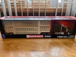 New Ray Kenworth W900 Tractor Trailer Livestock Black Cab 15243. Fixed Price $29.99.