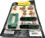 K-line 6-21374 Lionel Service Station Figures & Garage Accessories (set Of 5). Fixed Price $16.99.