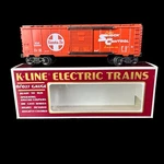 K-line K-648902 Santa Fe Atsf "shock Control" Boxcar. O/O27 Gauge. New Box.. Fixed Price $26.91.