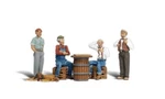 Woodland Scenics Accents Checker Players Train Figures A2727. Fixed Price $22.99.