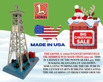 6-12930 Gauge Lionelville Oil Derrick Made In Usa 1995-96 Brand New. Fixed Price $88.95.