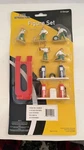 Line Reproductions Gauge Gas Station Figures & Accessories Set OLR810. Fixed Price $39.99.