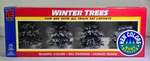 Life-like Trains Winter Trees 4 Snow Covered Pine NO1901 New Sealed Box. Fixed Price $10.00.