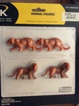 K-line Lionel 6-21610 Circus Animals Two Lions Tigers Gauge Model Nip. Fixed Price $17.00.