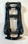 Vintage "hubley/a.c.williams ?" Black Body Chassis W/yellow Wheels, For Parts. Fixed Price $39.99.