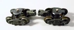 Lionel Postwar Matched Pair Staple End Trucks Contact Washers Sliding Shoe. Fixed Price $17.00.