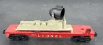 Lionel Post War 6822 Searchlight Car Gray Base Black Guage 1961-69. Fixed Price $20.00.