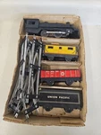 Vintage Union Pacific Mechanical Train Set By Marx. Not Tested. Scale MT8. Fixed Price $55.00.