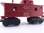 Marx Trains O/O27 Gauge 18326 New York Central Wheel Caboose Car #2 Used. Fixed Price $6.95.