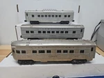 Lionel Postwar 2434 2432 2436 Passenger Cars No Original Boxes.. Fixed Price $86.35.