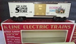 K-line K910004 Gauge Superstore Hobby King Classic Boxcar. Fixed Price $15.99.