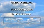 Trainjunkies Just Clouds 3 Model Railroad Backdrop. Fixed Price $98.96.
