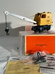 LIONEL6-18402 #1 Motorized Burro Crane Die-cast Truck And Metal Rails New. Fixed Price $65.53.