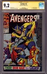 The Avengers Vol 51 Cgc 9.2 (nm-) (1968) Signed X1 Cover Roy Thomas. Fixed Price $276.82.