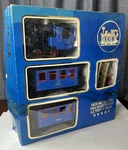 Lgb Big Scale The Blue Train Lehmann W/ Box Engine 2 Cars Track People Manual. Fixed Price $399.00.