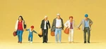 Preiser 10516 Ho Scale Pedestrians Walking Travelers #1 PKG(6). Fixed Price $27.99.