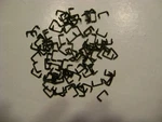 Lionel 2333-16 Black Plastic Grab Handles (pkg. Of 100). Fixed Price $32.50.