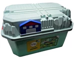 Gigglescape Train Set W/ Motorized Engine Missing Traffic Sign & Two Cars. Fixed Price $31.99.