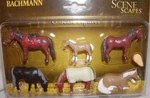Bachmann 33169 Scene Scapes Horse Figures. Fixed Price $17.35.