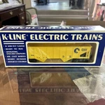 Vintage K-line O-27 Scale Chessie System Lines Hopper Car #K-5314 C&o Train. Fixed Price $18.00.
