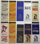 10 Quanah Acme & Pacific Railway Company Vintage Match Book Covers- All Flats. Fixed Price $40.00.