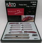 Kato K10918 Thalys Pbka Gauge Electric Train Set Ln/box. Fixed Price $252.29.