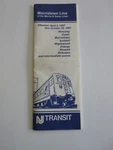 1987 New Jersey Transit Morristown Line Railroad Timetable World Trade Center. Fixed Price $13.99.