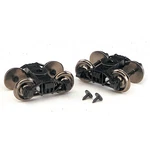 Bachmann 29901 Arch Bar Freight Trucks With Metal Wheelsets (2) ON30 Scale. Fixed Price $16.99.