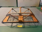 Lionel Train 18" Long Metal Truss Bridge Painted Hammered Copper. Fixed Price $32.45.