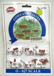 Model Power 6176 Cows Calves Hand Painted Figures Railway Accessories. Fixed Price $14.99.