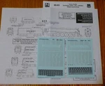Microscale Decal #60-63 Union Pacific: Steam Locomotives See Below 2 Sheet. Fixed Price $8.55.