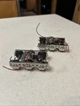 2 Lionel Gauge 6 Wheel Chrome Tender / Passenger Trucks + Pick Ups Wires New. Fixed Price $22.00.