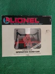 Lionel #6-18401 Operating Hand Car 1987-88 Gauge W/factory Foam Insert & Box.. Fixed Price $75.00.