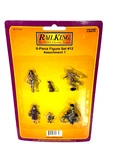 30-11074 Mth O-scale 6-PIECE Figure Set #12 Assortment Bicycle Bikini Dog. Fixed Price $24.95.