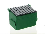 3D To Scale 50-230-GR 1/50 Trash Dumpster Green Diorama Accessory. Fixed Price $9.99.