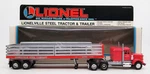 6-12786 Gauge 1:48 Red Lionelville Steel Tractor Trailer Ln/box. Fixed Price $14.59.